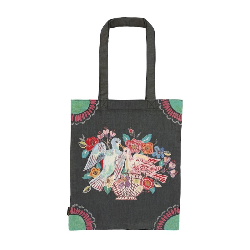 Nathalie Lete ナタリーレテ Rectangle tote bag Two Birds